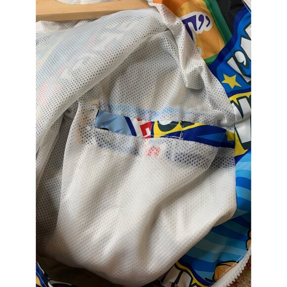 Garfield X Members Only Jacket Mesh Lining & Zip Closure Large Unisex 9042 - Picture 10 of 11